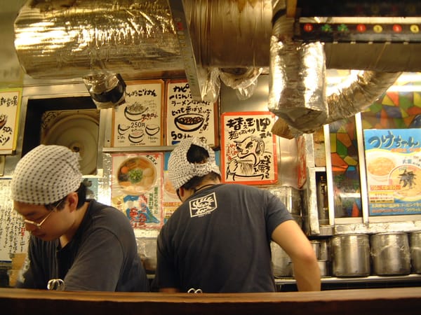 The Quiet Architecture of Asian Noodle Shops: How a Bowl of Soup Designs the Room Around It